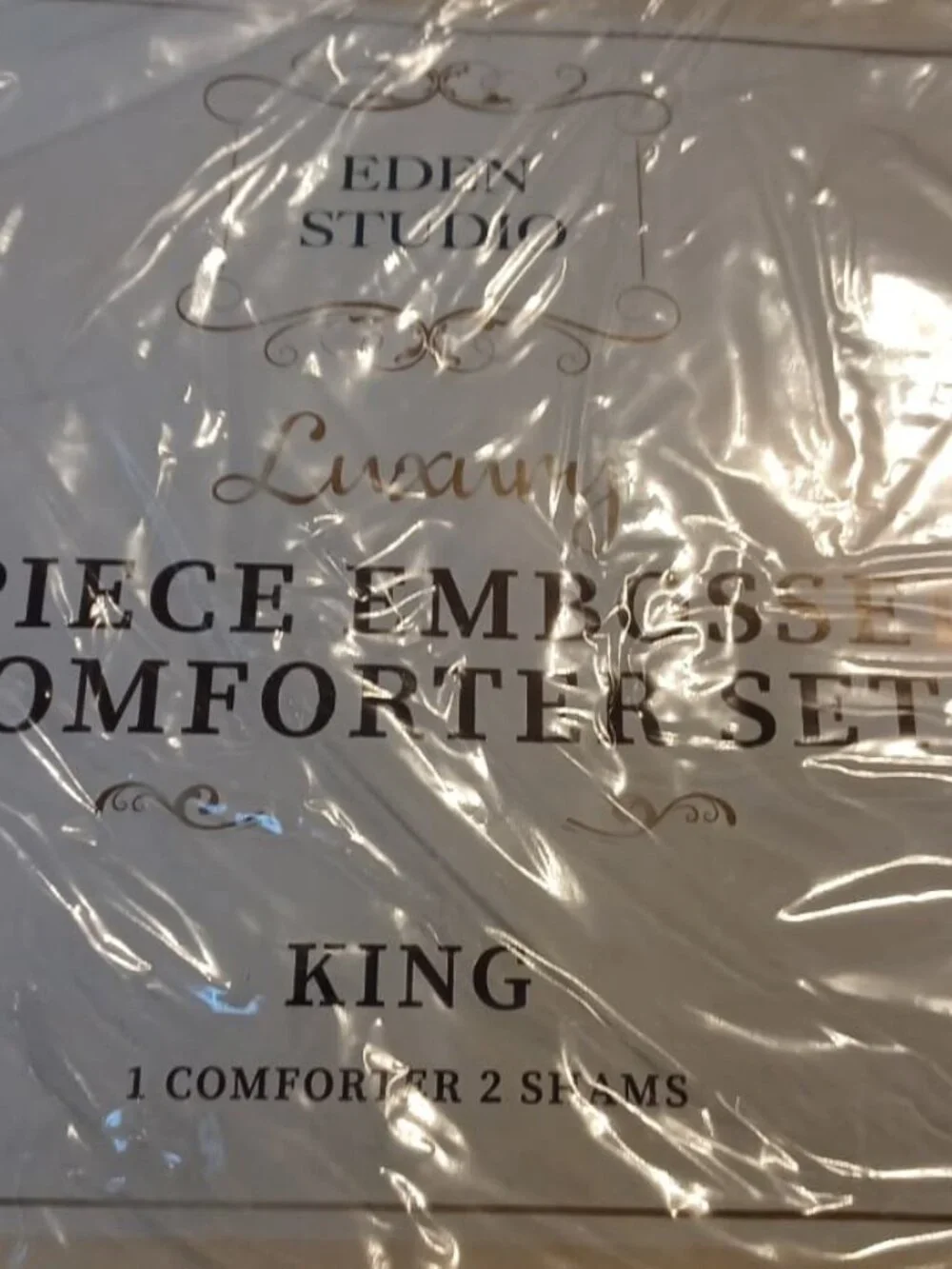king comforter set 1 comforter and 2 shams